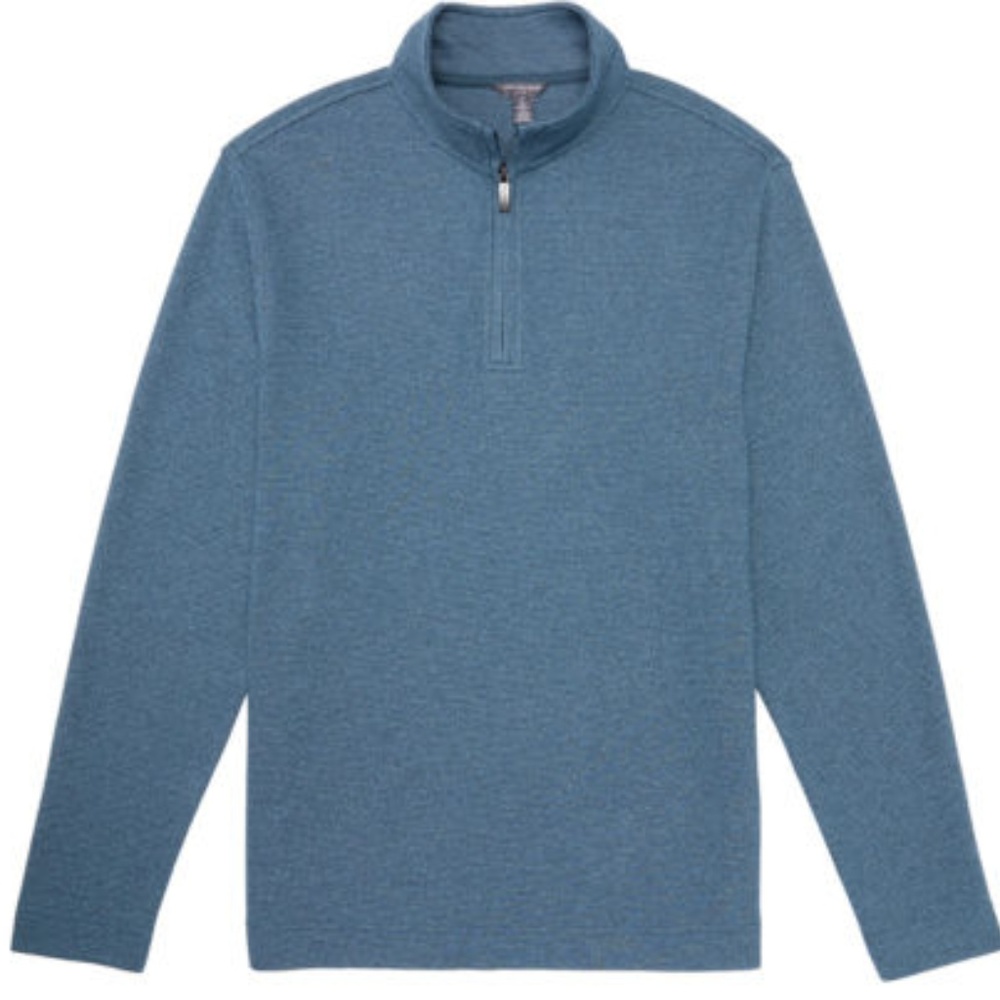 Van Heusen Full Sleeves Grey Sweater Large